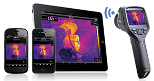 Wi-Fi和FLIR Tools Mobile通讯职能